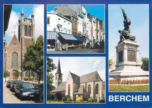 Berchem multi views postcard