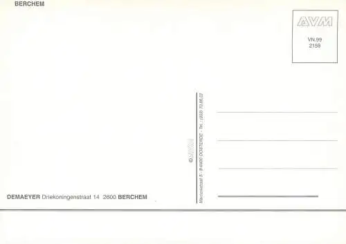 Berchem multi views postcard