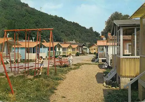 Postcard hotel restaurant Camping Le Lion Hastiere Lavaux
