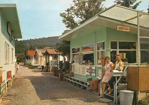 Postcard hotel restaurant Camping Le Lion Hastiere Lavaux
