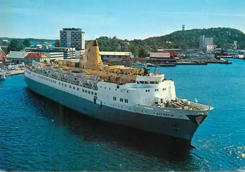 Norway Fred. Olsen Lines MS Blenheim Passenger & Car Service Vessel