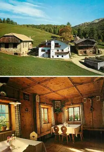 Postcard hotel restaurant Thomaserhof Sudtirol Italy