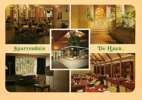 Postcard hotel restaurant Sparrenduin De Haan