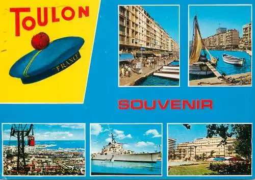 France Toulon souvenir multi view