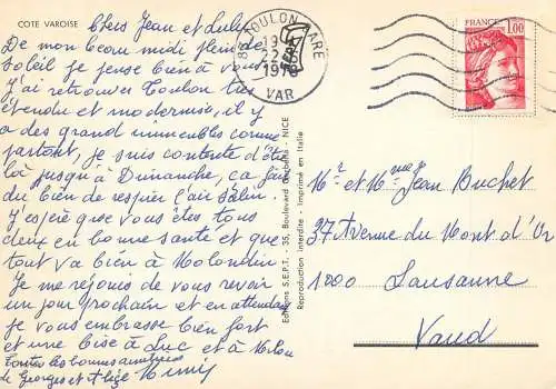 France Toulon souvenir multi view