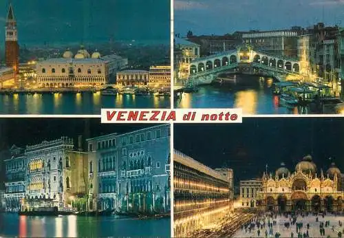Italy Venezia di notte multi view