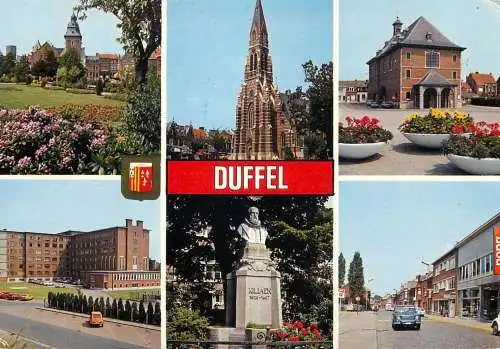 Duffel multi views postcard