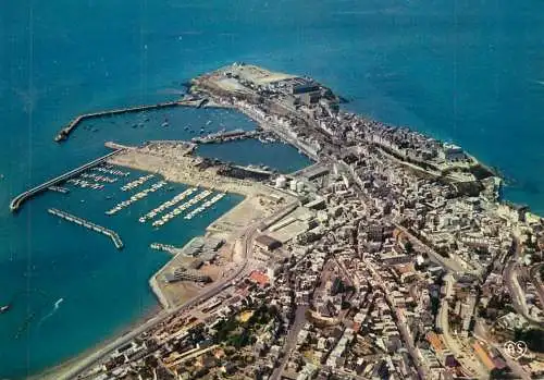 France Granville (Manche) vue aerienne ensemble de la Ville avec Ports et la Pointe du Roc