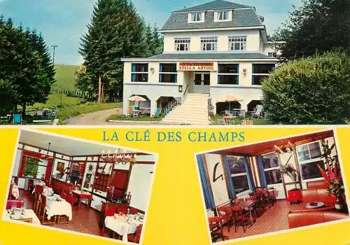 Postcard hotel restaurant la Cle des Champs