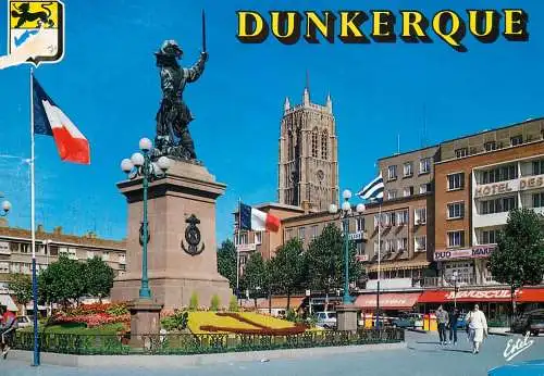 France Dunkerque Jean Bart square