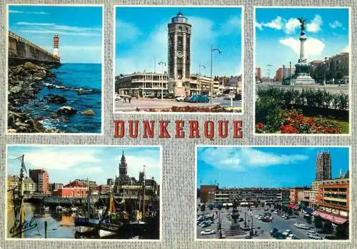 France Dunkerque fishing wharf Victory monument