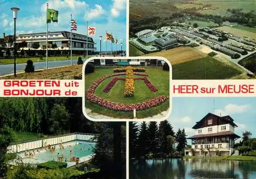 Belgique Heer sur Meuse flower bed