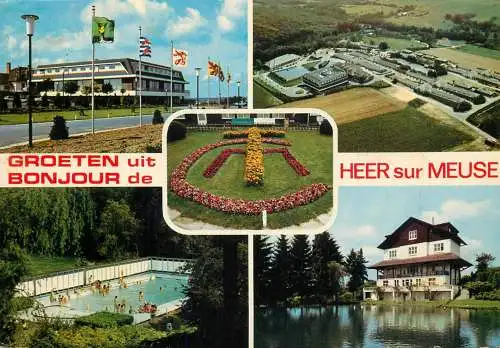 Belgique Heer sur Meuse flower bed