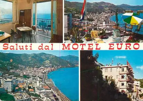 Postcard hotel restaurants Motel Euro