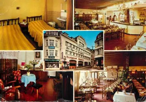 Postcard hotel restaurants Central au Duc de Bouillon