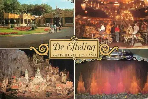 Netherlands Kaatsheuvel Natuurpark amusement park caroussel diorama