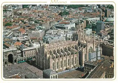 Italy Milano vedutta aerea