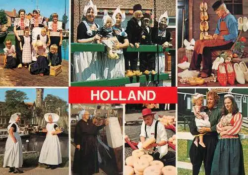 Greetings from Holand Netherlands cheese market wooden shoes