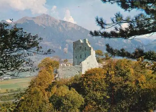 Switzerland Ruine Wartenstein mit Vilan