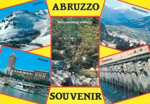 Italy Souvenir Abruzzo multi view