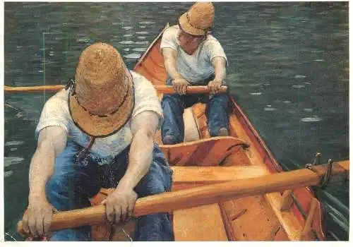 Canotiers Gustave Caillebotte painting