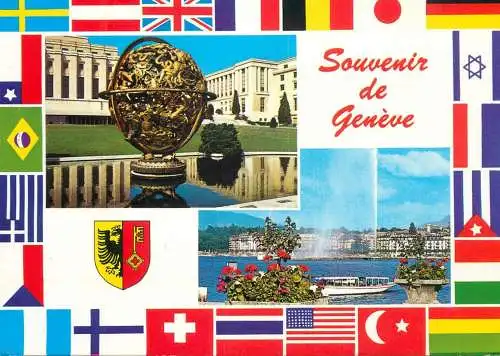 France Souvenir de Geneve multi view
