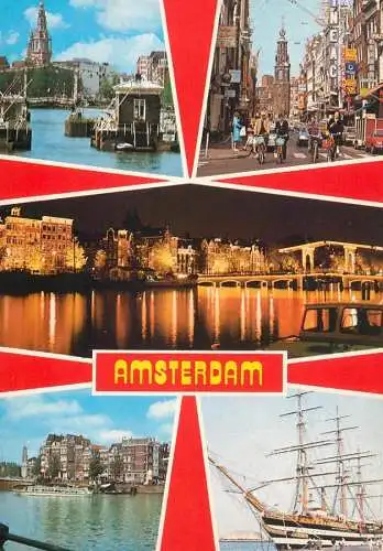 Netherlands Amsterdam sailing vessel harbour