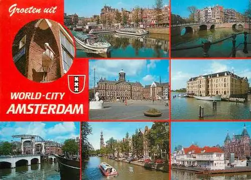 Netherlands Amsterdam chanel barge