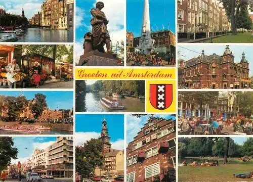 Netherlands Amsterdam art statues
