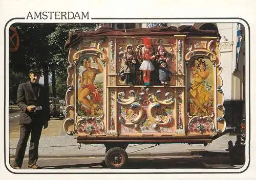 Netherlands Amsterdam street organ