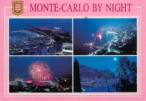 Monaco Monte-Carlo by night