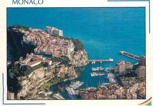 Monaco Monte-Carlo harbour coast