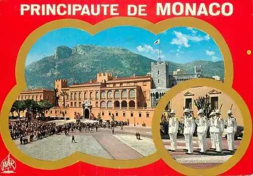 Monaco Monte-Carlo palace parade