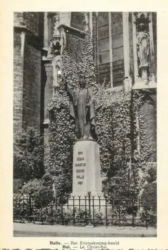 Halle Het Kristuskonigin-beeld