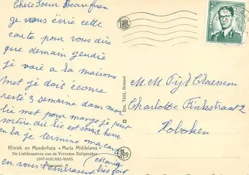 Sint-Niklaas Kliniek en Moederhuis Maria Middelares