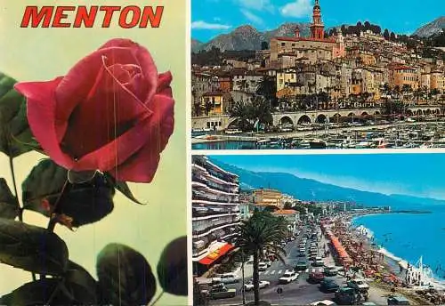 France Menton harbour
