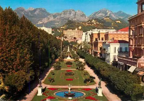 France Menton casino garden
