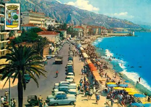 France Menton beach 1975