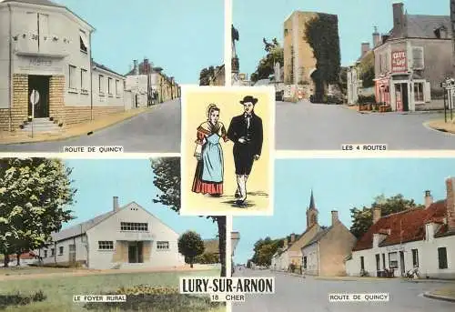 Lury sur Arnon cpsm
