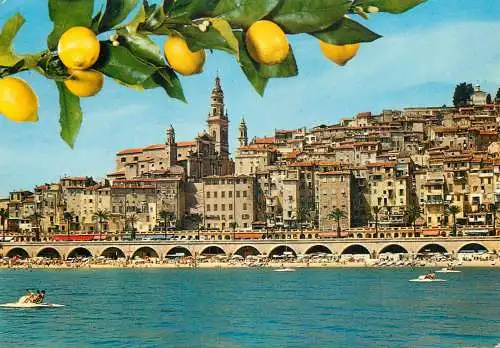 France Menton panorama