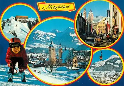 Austria KITZBÜHEL winter scene