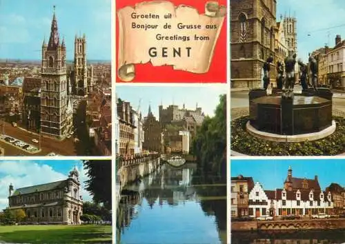 Belgium Gent Gand cathedral