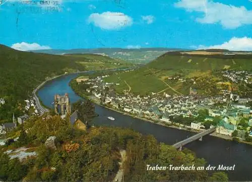 Germany Traben-Trarbach mit Moselbrucke