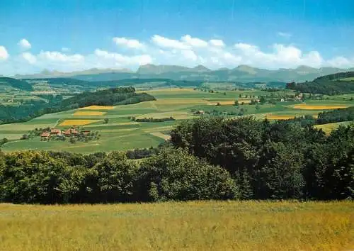 Switzerland Le hameau Bressonaz-dessus & Sepey vue panoramique