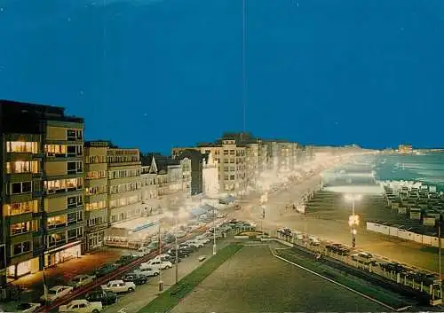 Belgium Knokke beach promenade