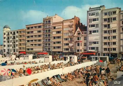 Belgium Knokke beach promenade