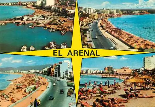 Spain Mallorca El Arenal multi view