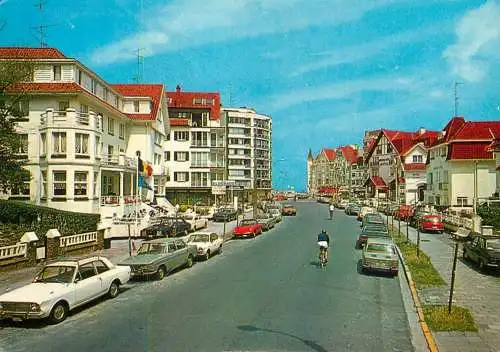 Belgium Knokke Elisabethlaan Elisabeth avenue