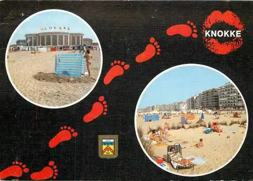Belgium Knokke beaches