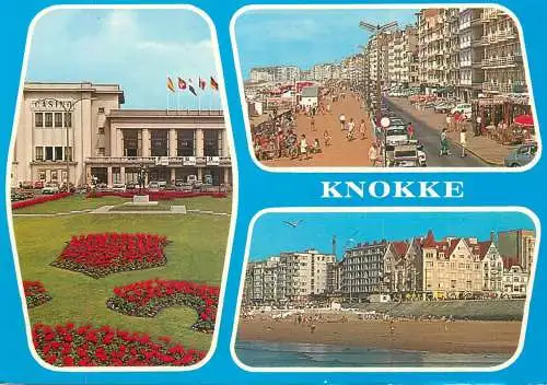Belgium Knokke flower bed